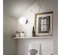 Applique In Metallo Contemporanea Maga Nero 1 Luce E14