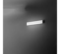 Applique in alluminio verniciato nero