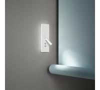 Applique In Metallo Moderna Plate Bianco Led [EEK: A++]
