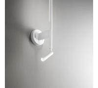 Applique In Metallo Moderna Ramon Bianco Led