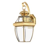 Applique In Ottone IP44 Vintage Splendida REGINA Lampada Da Esterno Lantern
