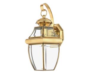 Applique In Ottone IP44 Vintage Splendida REGINA Lampada Da Esterno Lantern