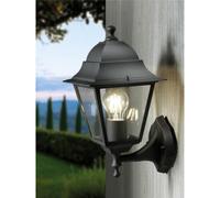 Applique in pressofusione di alluminio NANO Diffusori in vetro trasparente. 20x15x h 33 cm Altezza max lampada: 155mm. Alimentazione 230 V ~ 50 Hz nero nero