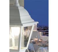 Applique in pressofusione di alluminio NANO Diffusori in vetro trasparente. 20x15x h 33 cm Altezza max lampada: 155mm. Alimentazione 230 V ~ 50 Hz bianco bianco