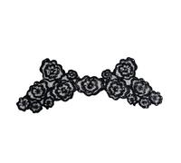 Applique in tessuto con paillettes per la decorazione di abbigliamento toppe da ricamo in rete traspirante accessori per progetti artigianali toppe applique con paillettes