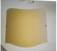Applique in vetro di Murano giallo incamiciato moderna classica vintage luce E27