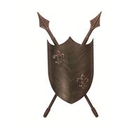 Applique Industrial Crusader Acciaio Bronzo 2 Luci Gu10 Led 3000K 1240Lm