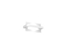 Applique Industrial-Minimal Cross Metallo Bianco Vetro 2 Luci E27 29Cm [EEK: A++]