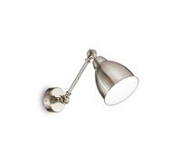 LAMPADA DA PARETE NEWTON AP1 NICKEL