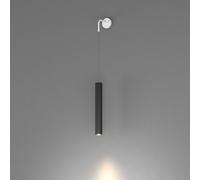 Applique Industrial-Minimal Xeana Metallo Bianco Nero 1 Luce Gu10 [EEK: A++]