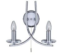 Searchlight Applique cromato Ascona 2 luci Searchlight