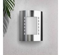 Applique Inox E27 da parete IP54 per esterni - serie METRO