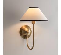 Applique IRIS di Globen Lighting, color crema, altezza 32 cm Globen Lighting