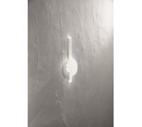 APPLIQUE JAMES A LED BIANCO 3000k 560w 16w DIMMERABILE D.15CM H. 40CM