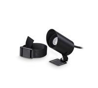 KOALA PROIETTORE LED COB 7W 35° 630 lm 3000 K NERO IP65 ALIMENTATORE ESCLUSO CON CINGHIA DI FISSAGGIO