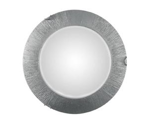 Applique Kolarz Moon Sun, argento, Ø 40 cm Kolarz