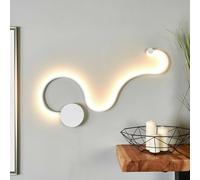 Applique Lampada a LED da parete Design Moderno Snake Curvo 20W Decorativo