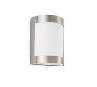 Applique lampada a parete per esterno in acciaio inox nickel Cela - 1