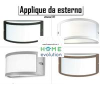 Applique Lampada Austin da esterno a parete muro giardino p44 multicolor E27