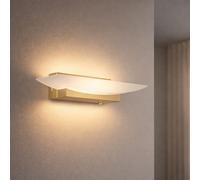 FISCHER & HONSEL Applique LED Bowl TW CCT larghezza 30 cm, ottone FISCHER & HONSEL