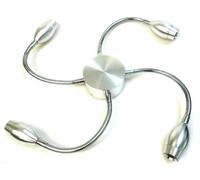 Applique Lampada Da Parete A Led 4X2W 220V Flexible Bianco Freddo