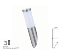 V-Tac VT-832 Portalampada da Giardino Wall Lamp da Muro Rotondo per Lampadine E27 - SKU 8623