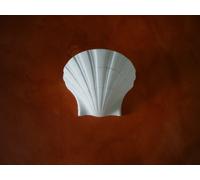 APPLIQUE LAMPADA DA PARETE IN GESSO H.22 -L.26- P.14 cm. DB 5 ARREDO INTERNO