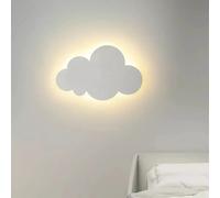 APPLIQUE LAMPADA DA PARETE PER INTERNI LUCE MURO A LED FORMA NUVOLA BIANCA 9W [EEK: A++]