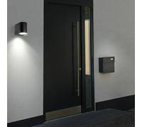 Applique Lampada Esterno Faretto Nero Muro Casa IP44 GU10 Attacco [EEK: Non valutato]