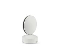 Applique Lampada LED da Muro o Soffitto 7W 3000K Carcassa Bianca Fascio Stretto