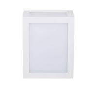 V-TAC VT-822 8341 Lampada LED Parete Muro Lanterna 12W Nero Luce Naturale 4000K