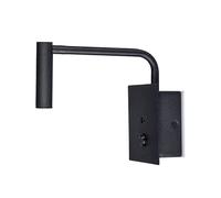V-TAC PRO VT-2943 LAMPADA DA MURO APPLIQUE LED CREE 3W COLORE NERO CON USB