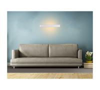 Applique Lampada Led Da Parete Rettangolare 20W 3000K Up-Down con Doppio Fascio