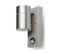 V-TAC VT-7621 7502 Porta faretto LED Muro Rotondo GU10 Grigio Sensore Movimento