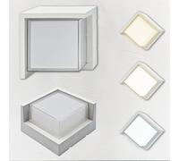 Applique Lampada LED Parete Esterno Comando Switch Cambio Luce 15W - IP65 [EEK: A]