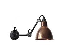 Applique Lampe Gras N204 Nero Opaco Rame Grezzo