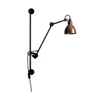 Applique Lampe Gras N210 Nero Opaco e Rame Grezzo