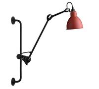 Applique Lampe Gras N210 Nero Opaco Rosso Opaco