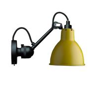 Applique Lampe Gras N304 Nero Opaco Giallo Opaco con Accensione/spegnimento
