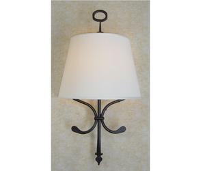 APPLIQUE LANTERNA LOIRA 1LUCE FERRO BATTUTO CRUCCOLINI LAMPADE LAMPIONE APPLIQUE