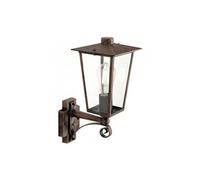 Applique Lato Alto Contemporanea Ribot Alluminio Ruggine 1 Luce E27 [EEK: A++]