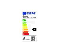 Applique LED 12W ASTEN IP44 12W-NW-B ASTEN LED 26684