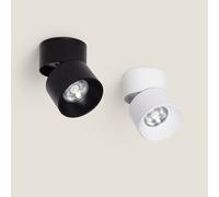 LEDKIA LIGHTING Applique LED 15W Alluminio Circolare Bianco New Onuba 2700K Bianco Caldo