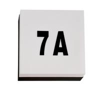 Applique LED 3W parete crepuscolare illuminazione numero civico IP54 CCT 230V [EEK: E]