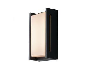 APPLIQUE LED ALUMINIO ANTRACITE IP54 CCT 18W MODERNO INTEC 220V NUOVO