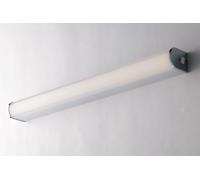 APPLIQUE LED BLASTER BIANCA E CROMO 15W 1720LM 4000K IP44 60X 5,3X5,5CM CON INTERRUTTORE