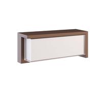 Applique LED BLIS Rettangolare corten 24W 2360lm CCT IP65 32x10x13cm