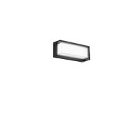 Applique LED Block rettangolare 3210 lm 16x16 cm nero Nero