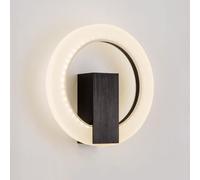 Applique LED Circolare Moderna in Acrilico, Lampada da Parete Minimalista e Creativa, apparecchio di Illuminazione per la casa, 7W 4000K, Finitura Spazzolata, Applique da Parete in