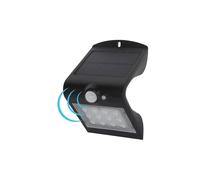 Applique led con pannello solare 1,5W Nero 4000K 220lm - BOX NOVA LINE FS25B
